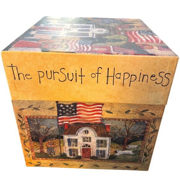 BOB'S BOXES "Life & Liberty" Memento Box Photos Letters Susan Winget Artwork - Picture 8 of 16